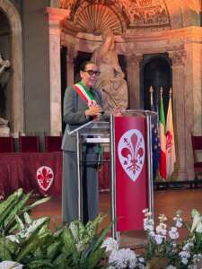 La sindaca Sara Funaro al Florence Ambassador Award